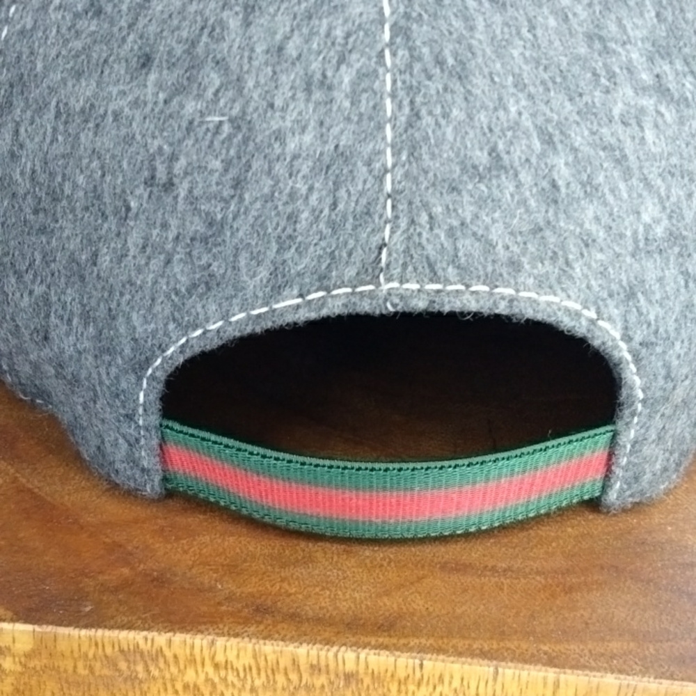 Gucci Wool Baseball Cap Authentic - image 6